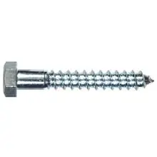 1/2" X 2" Hex Head Lag Screws Steel Zinc Plated (200 / Pkg.) Cheap